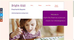 Desktop Screenshot of brightkidznj.com